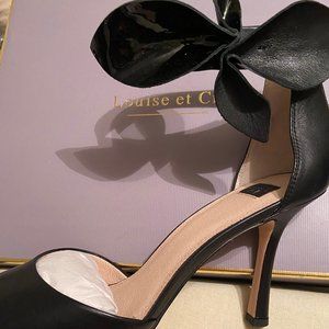 **Host Pick** Black Louise Et Cie Peep Toe Shoes - Size 11